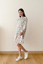 Nora Dress Multicolor Abstract