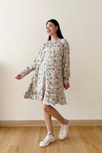 Nora Dress Multicolor Abstract