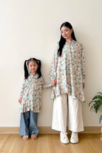 Nora Petite Dress Multicolor Abstract