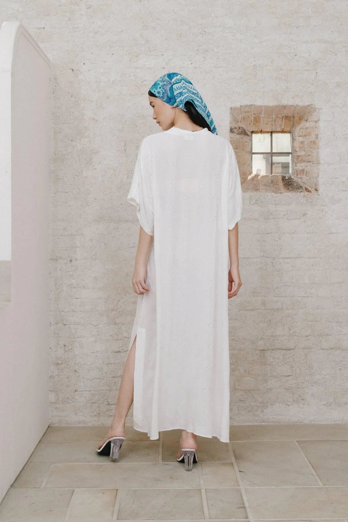 Nuovo Scarf Turquoise