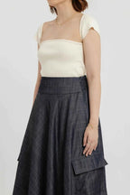 Perrie Top Off White
