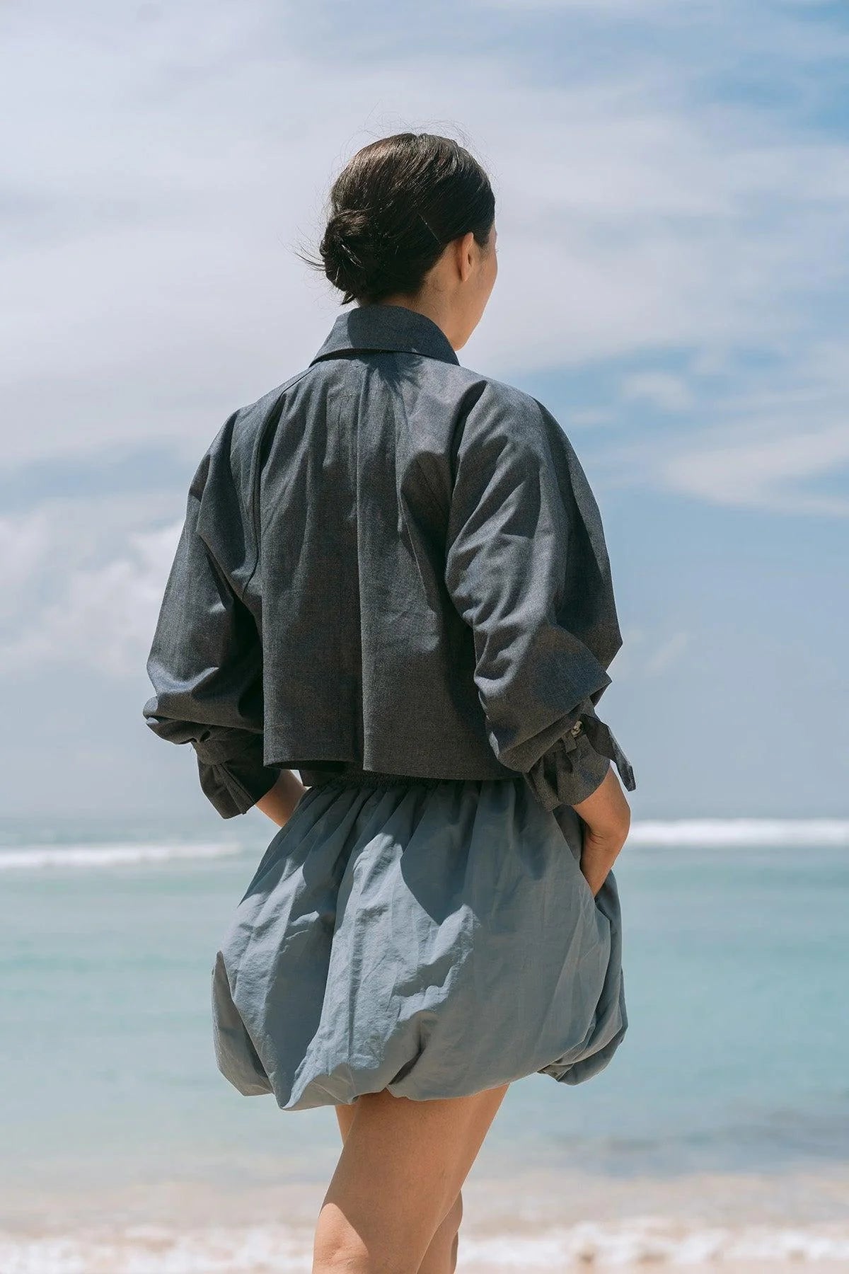 Petra Outer Denim-Navy