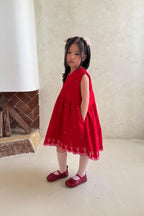 Pica Petite Dress Red Pink