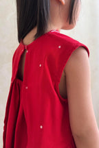 Pica Petite Dress Red Pink