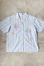 Ponza Petite Shirt Striped Blue