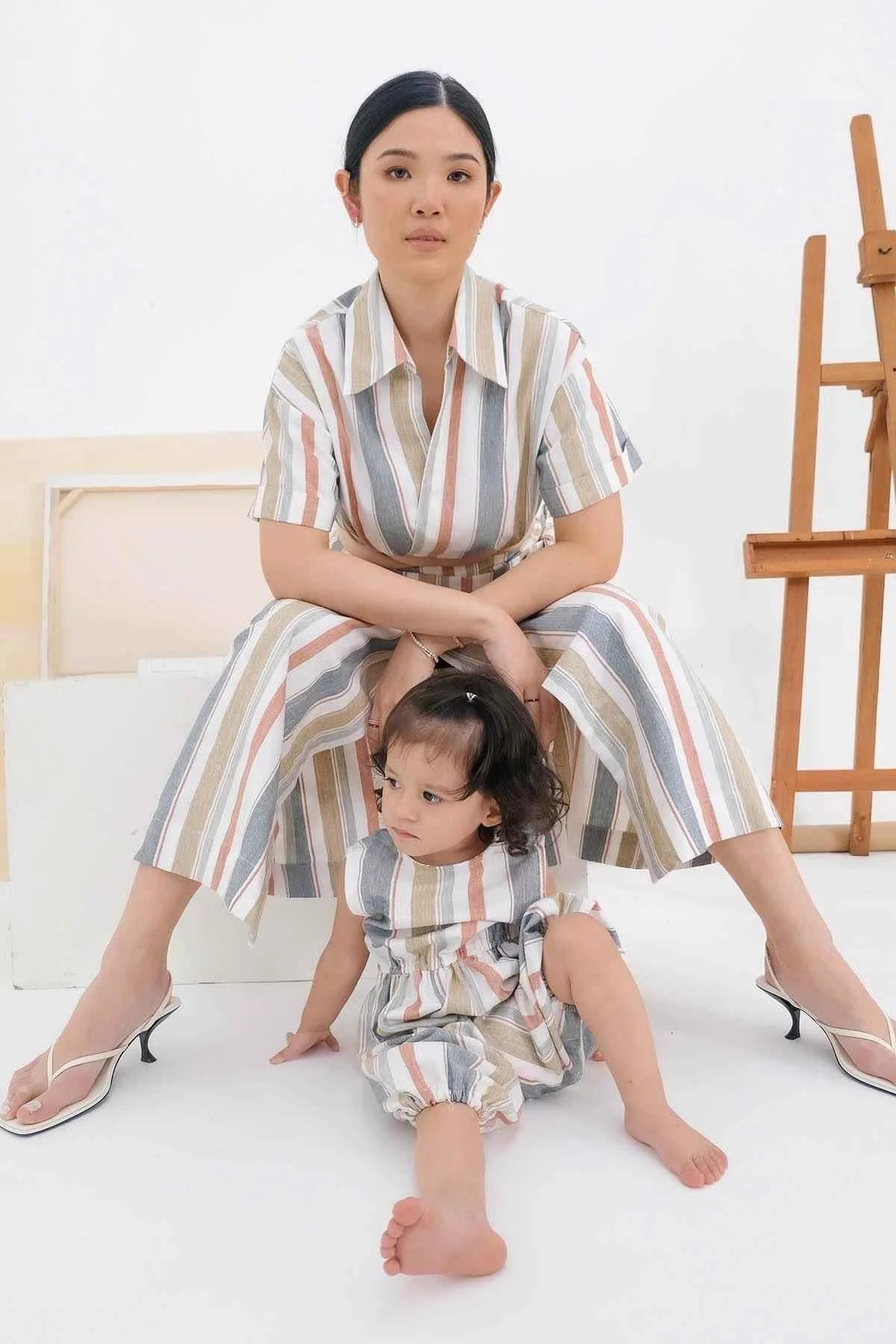 Santai Petite Playsuit Multicolour