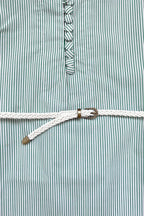 Serena Dress Stripes Green