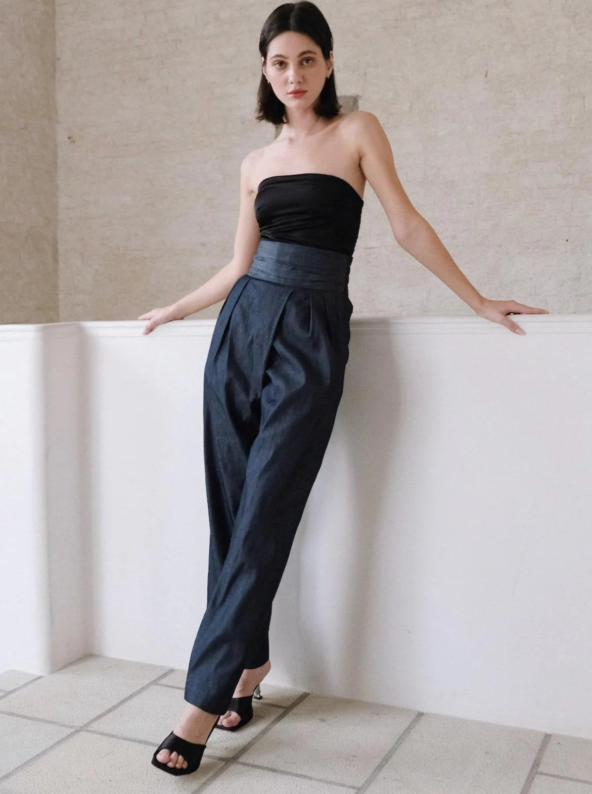 Tilla Pants Slate Blue