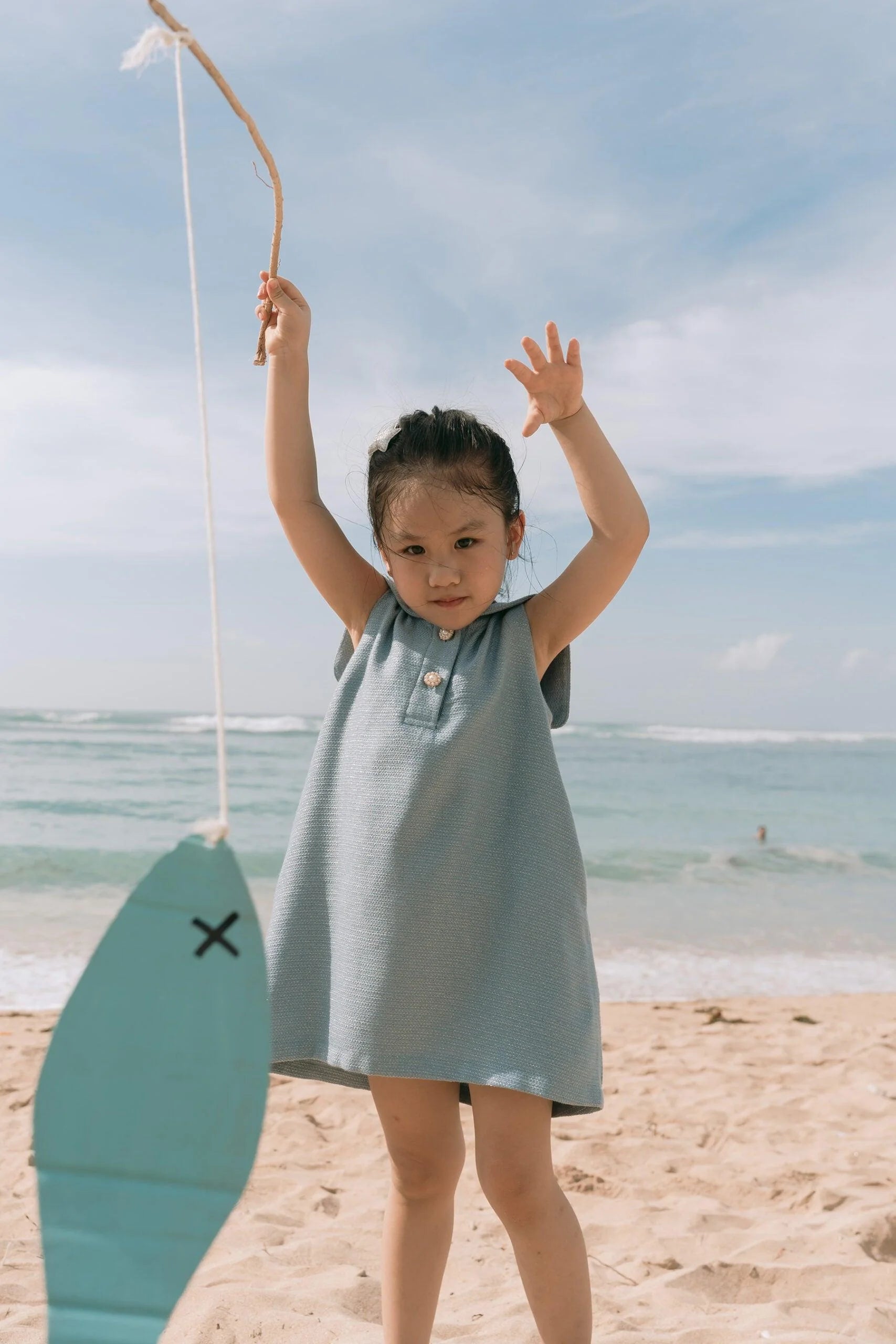 Twiggy Petite Dress Sky