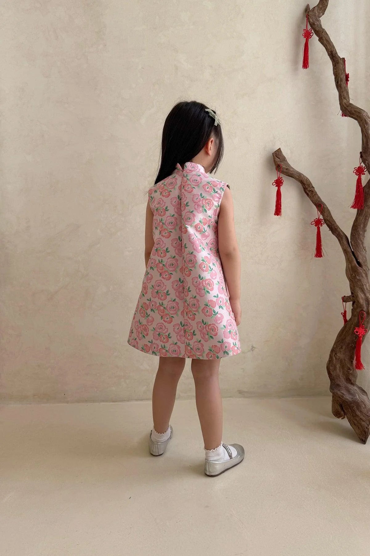 Yang Petite Dress Floral Pink