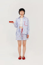 Zee Shirt Blue Lobster