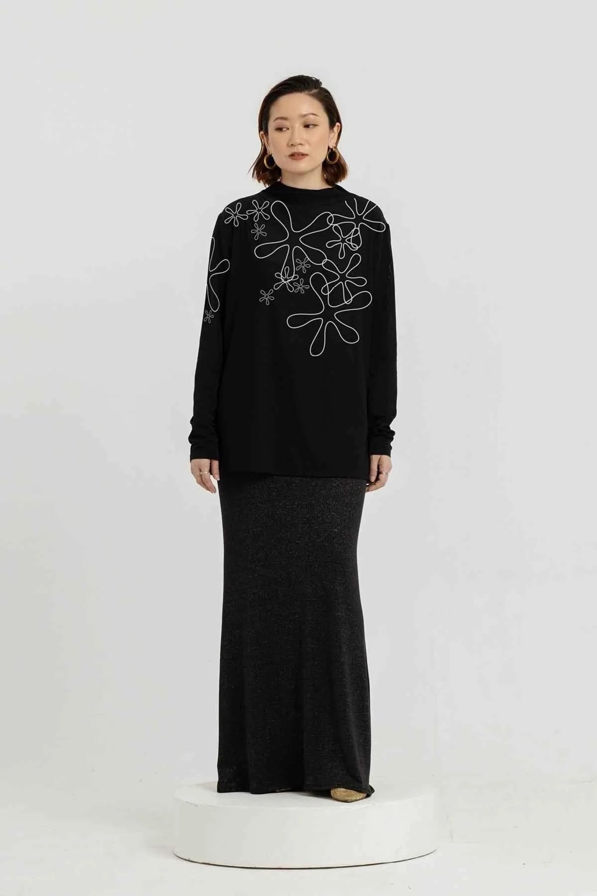 Zigi Skirt Black