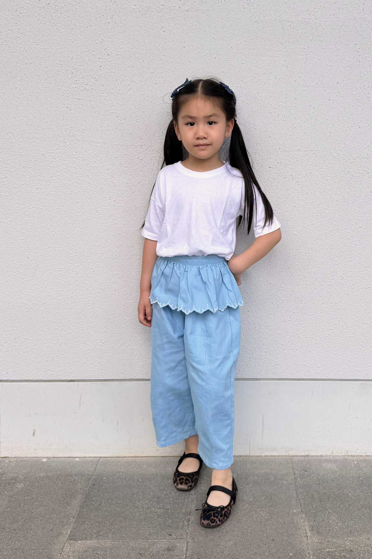 Elodie Petite Apron Sky Blue