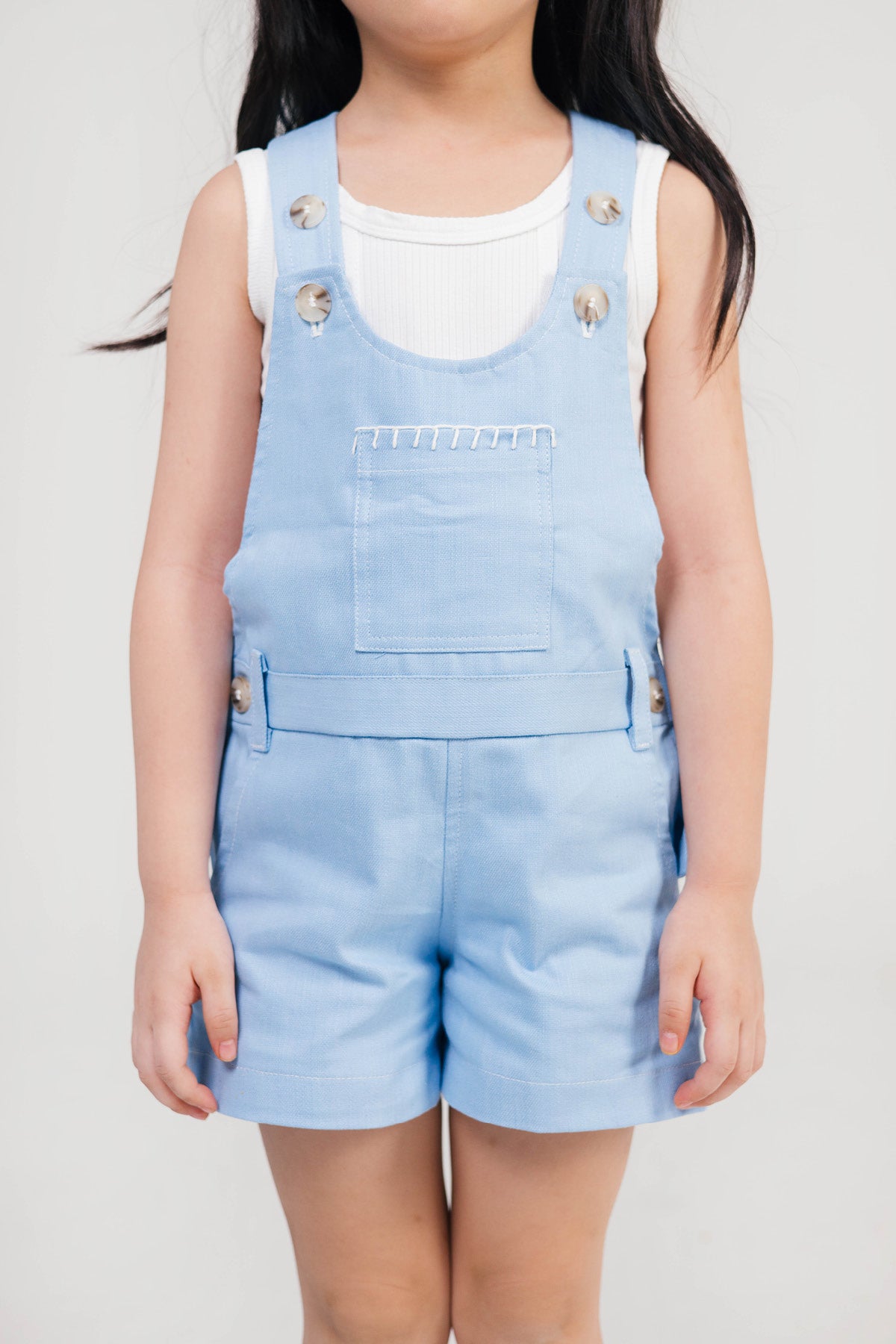 Ello Petite Jumpsuit Sky Blue