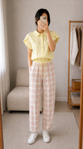Ete Pjamas Pants Peach Cream