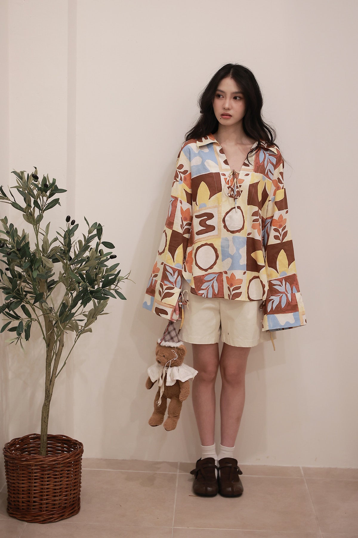 Iris Shirt Multicolor Vintage