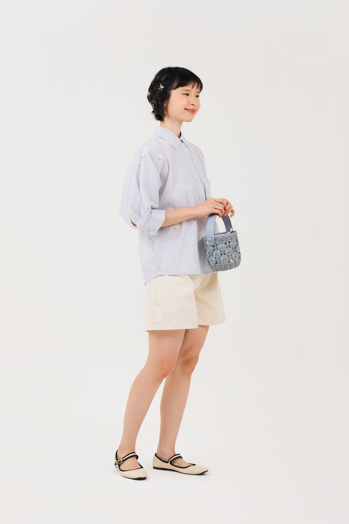 Jardin Shirt Stripes Lemon