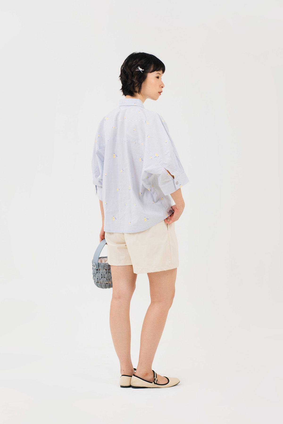 Jardin Shirt Stripes Lemon