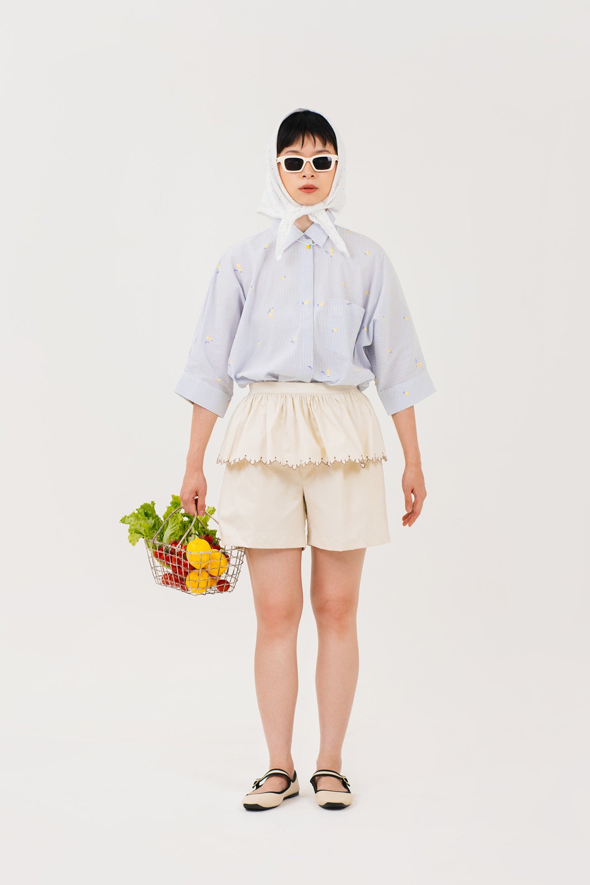 Jardin Shirt Stripes Lemon
