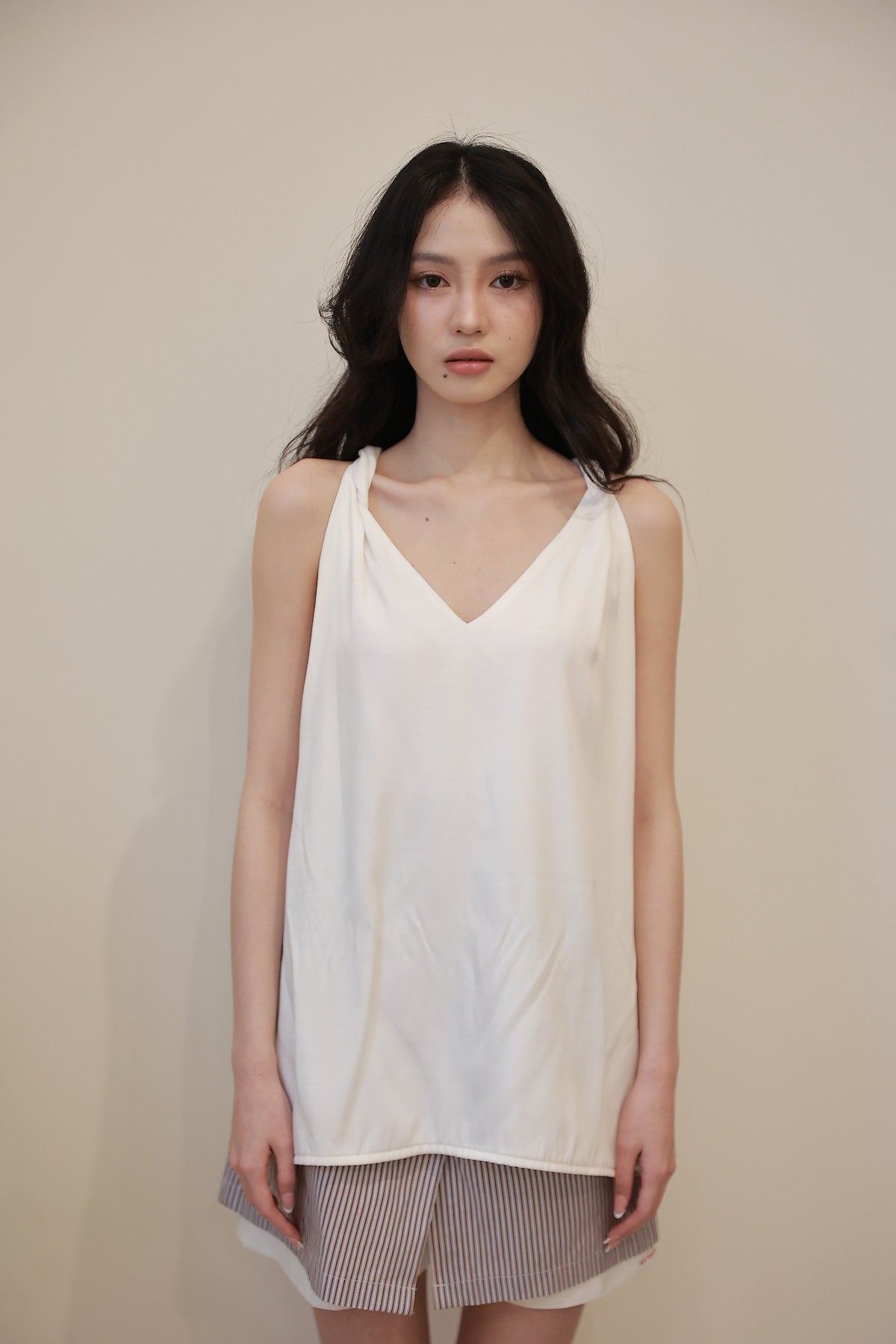 Jody Reversible Tank Off White