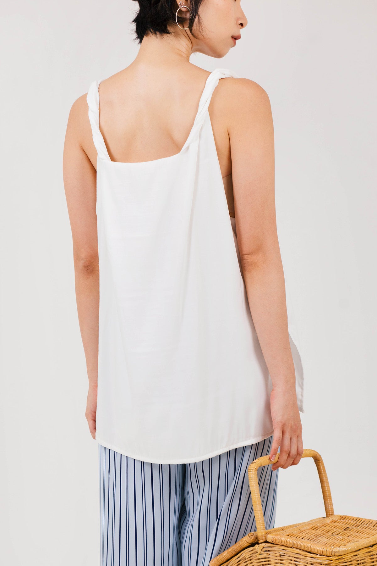 Jody Reversible Tank Off White