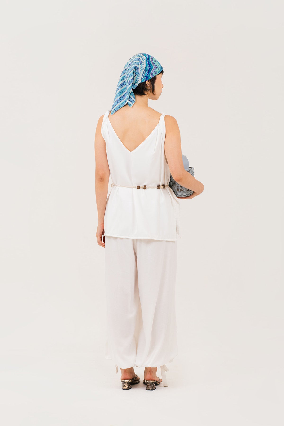 Jody Harem Pants Off White