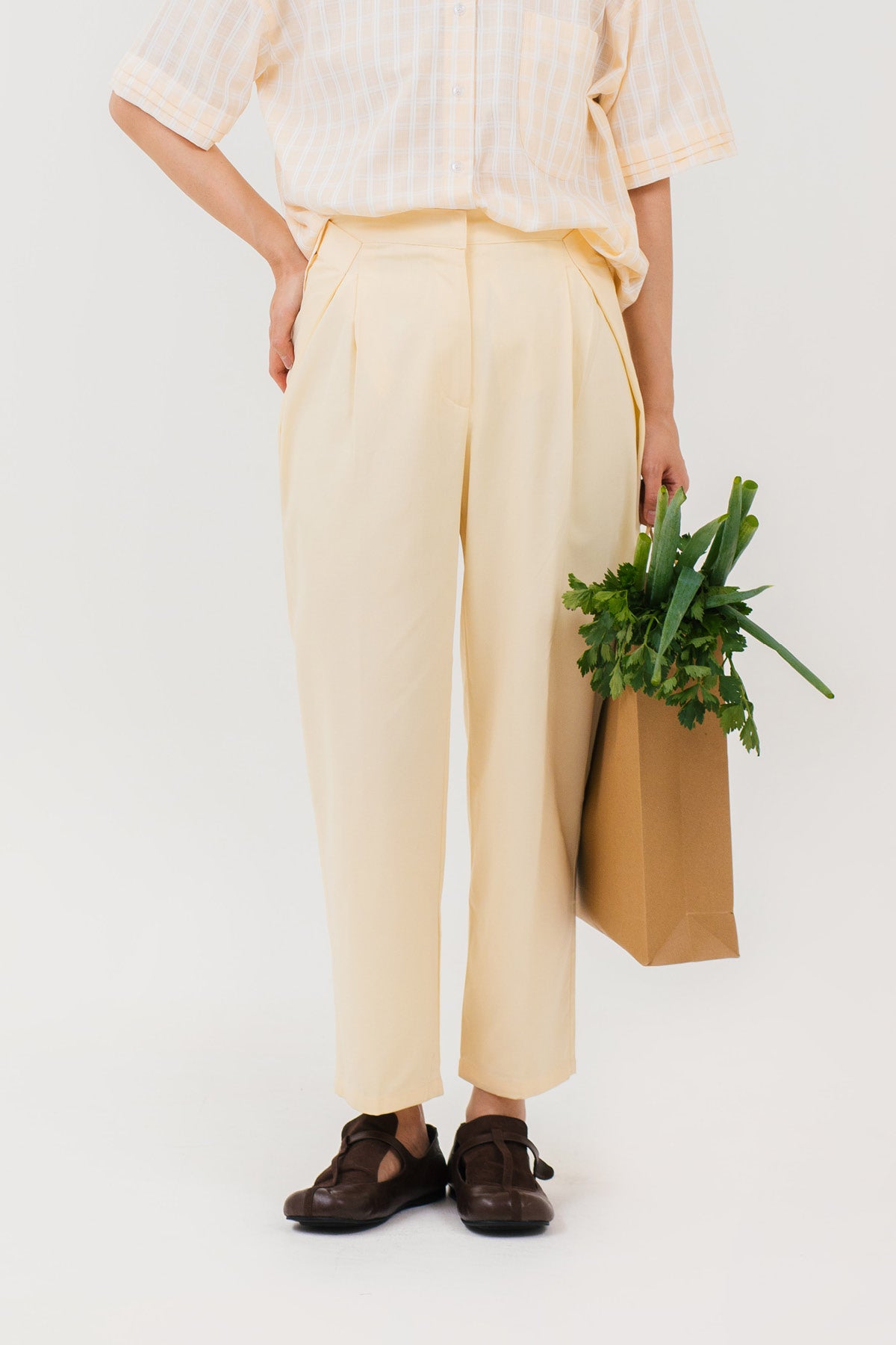 Ghee Tapered Pants Butter
