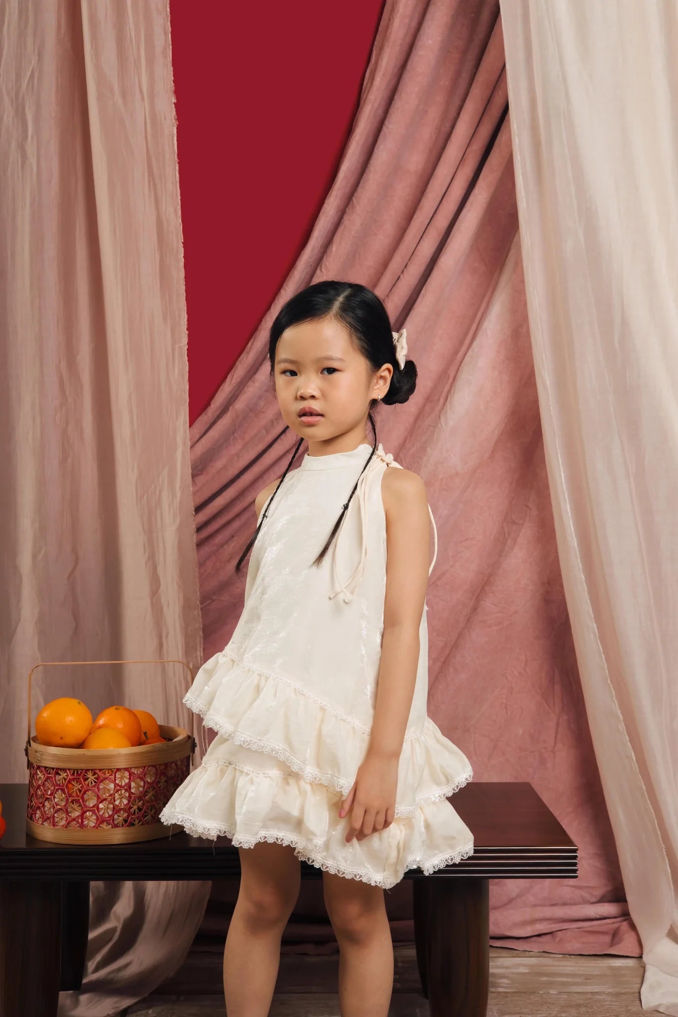 Liang Petite Dress Porcelain -  shopeesome.com