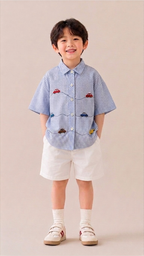 Lots Petite Shirt Blue