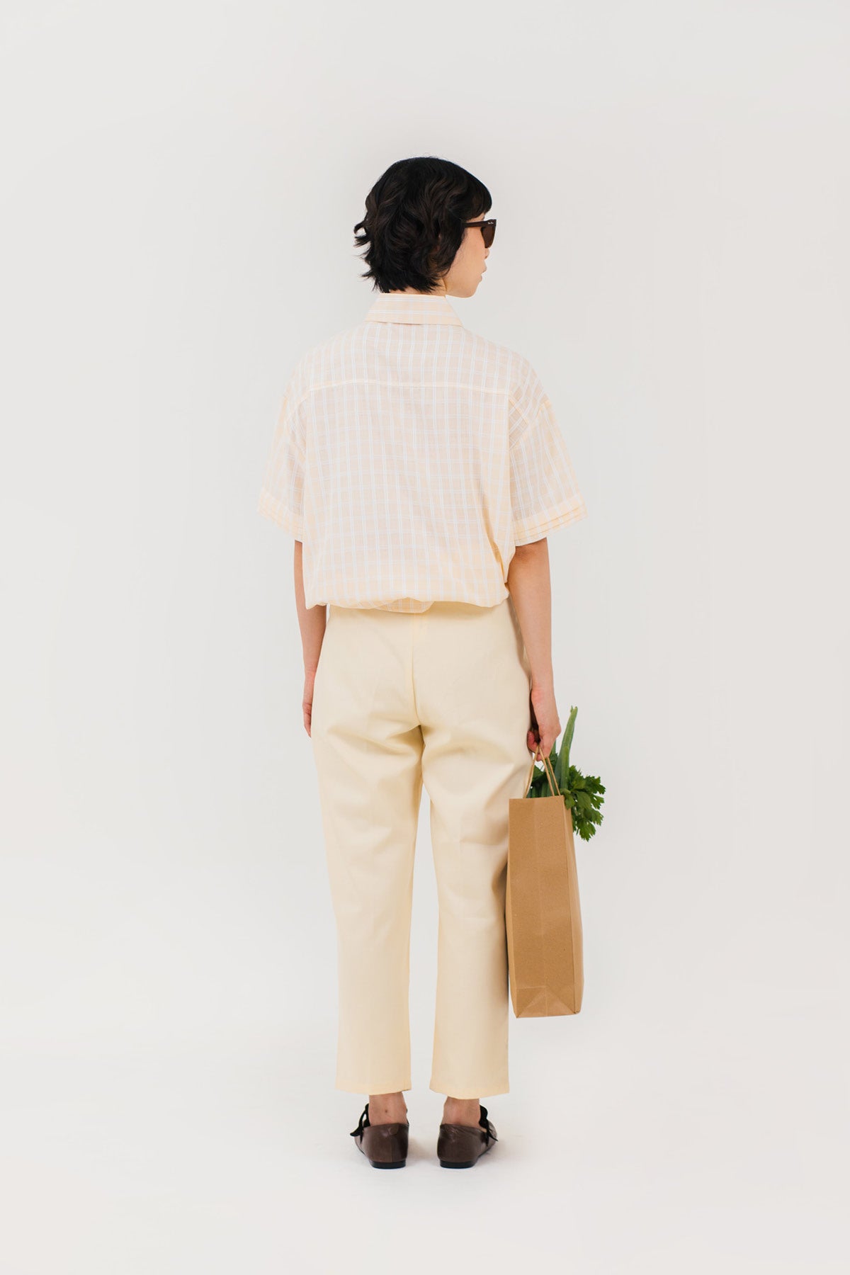 Maeve 2in1 Shirt Butter Plaid