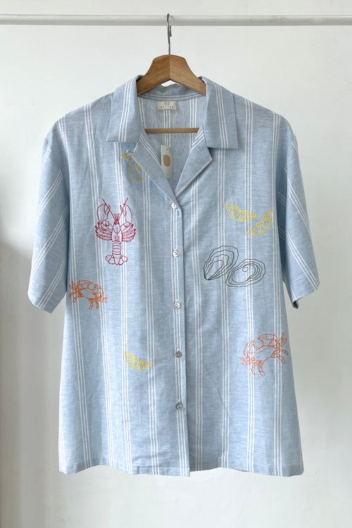 Ponza Shirt Striped Blue