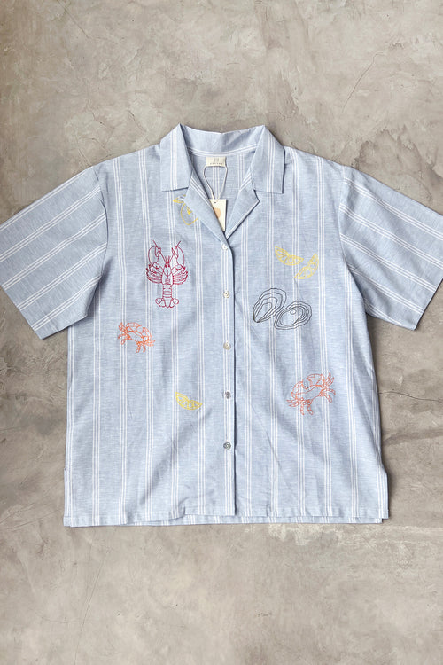 Ponza Shirt Striped Blue