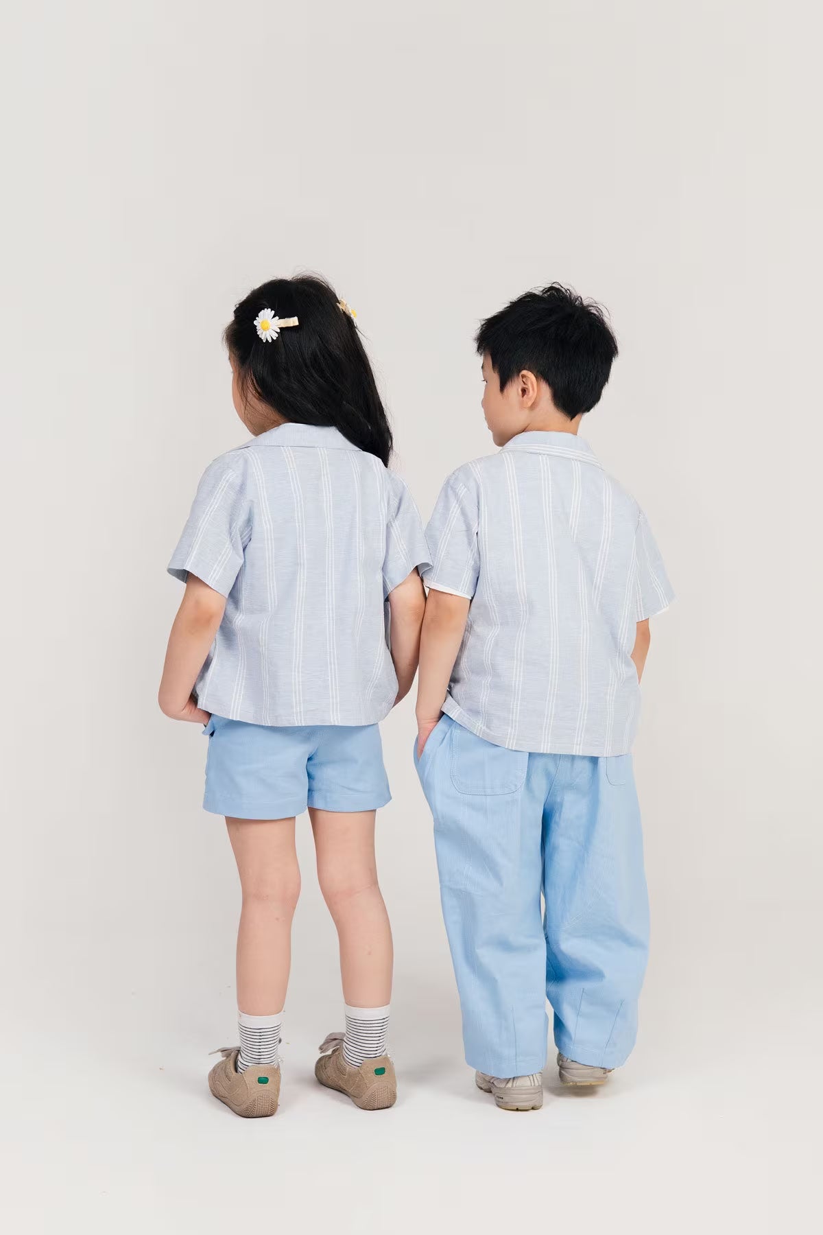 Ponza Petite Shirt Striped Blue