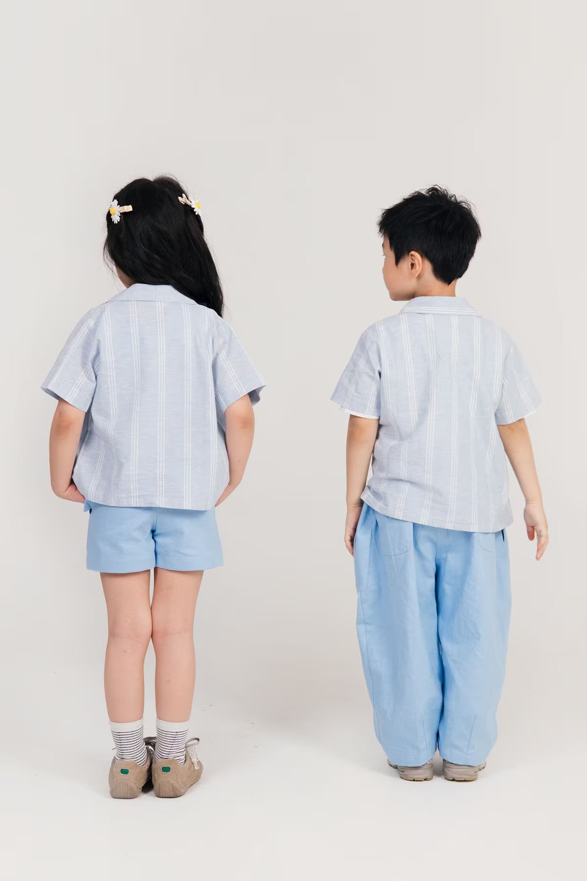 Ponza Petite Shirt Striped Blue