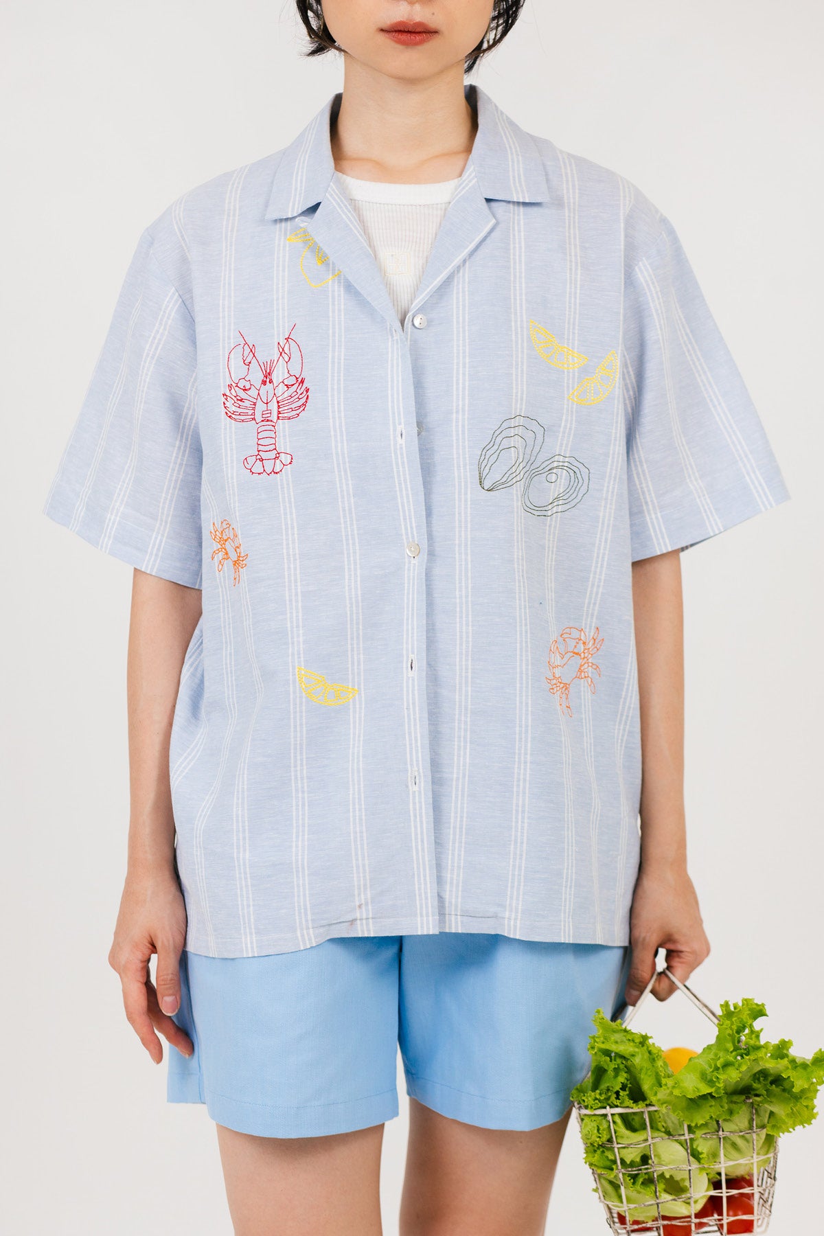 Ponza Shirt Striped Blue