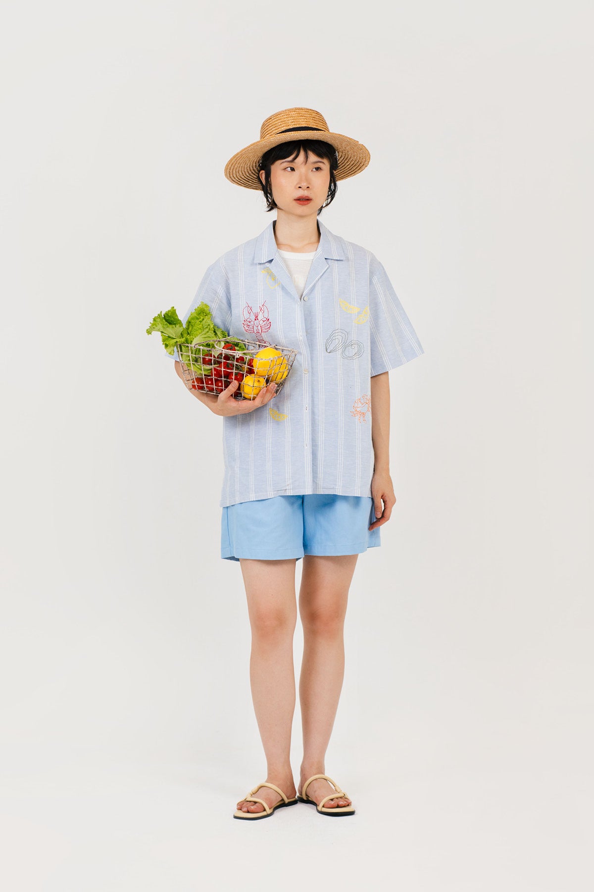 Ponza Shirt Striped Blue