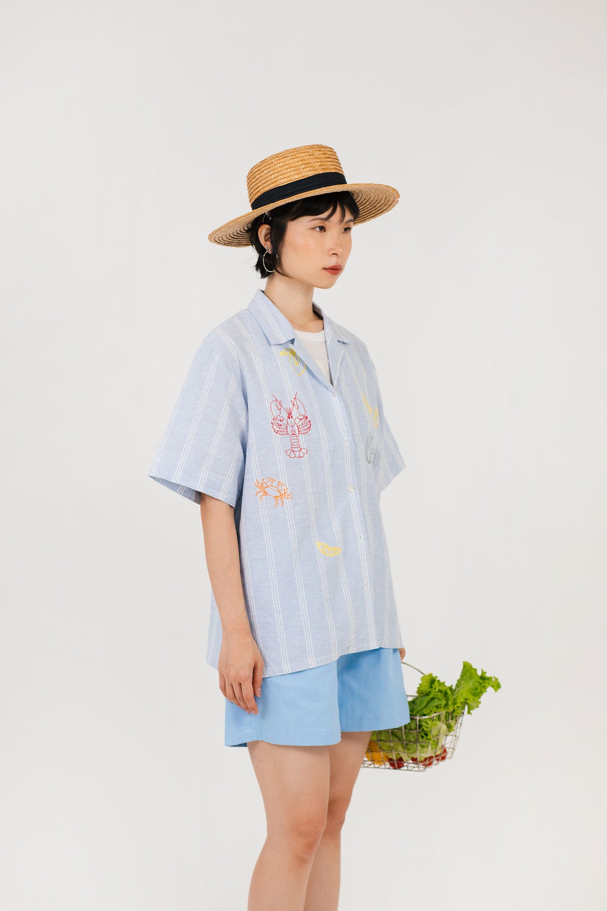 Ponza Shirt Striped Blue