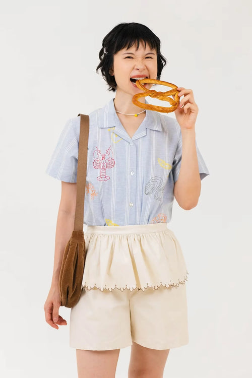 Ponza Shirt Striped Blue