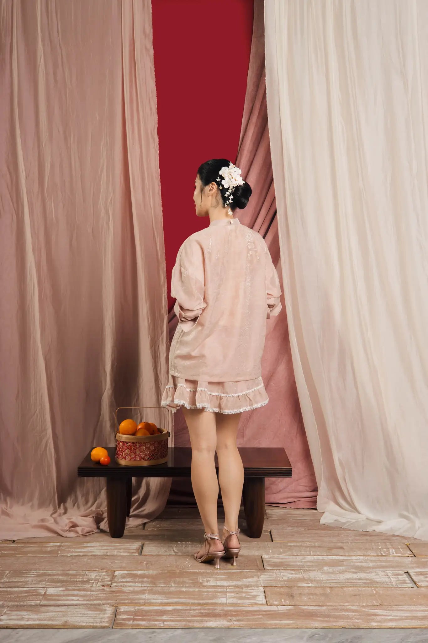 Mei Qi Set Dusty Pink