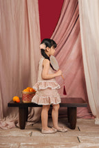 Liang Petite Dress Dusty Pink