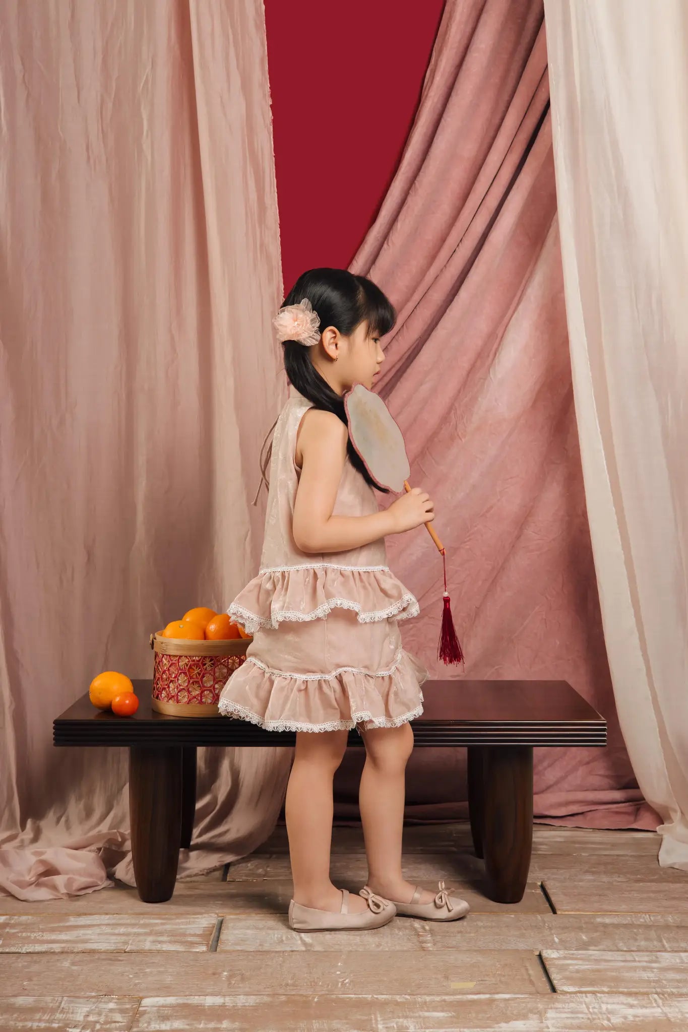 Liang Petite Dress Dusty Pink