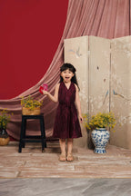 Roxie Petite Dress Red Wine