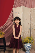 Roxie Petite Dress Red Wine