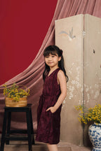 Roxie Petite Dress Red Wine