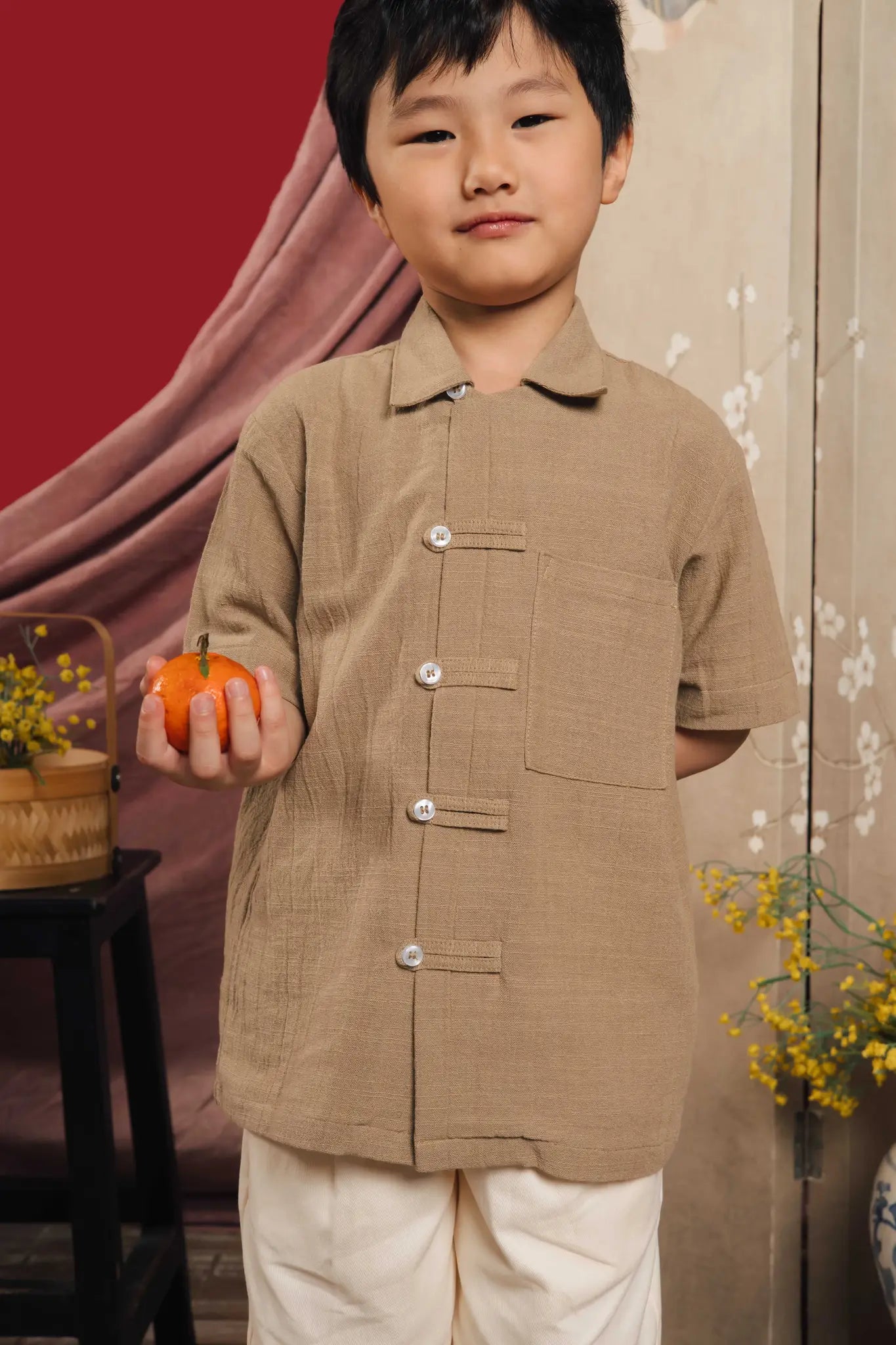 Tang Petite Shirt Bronze