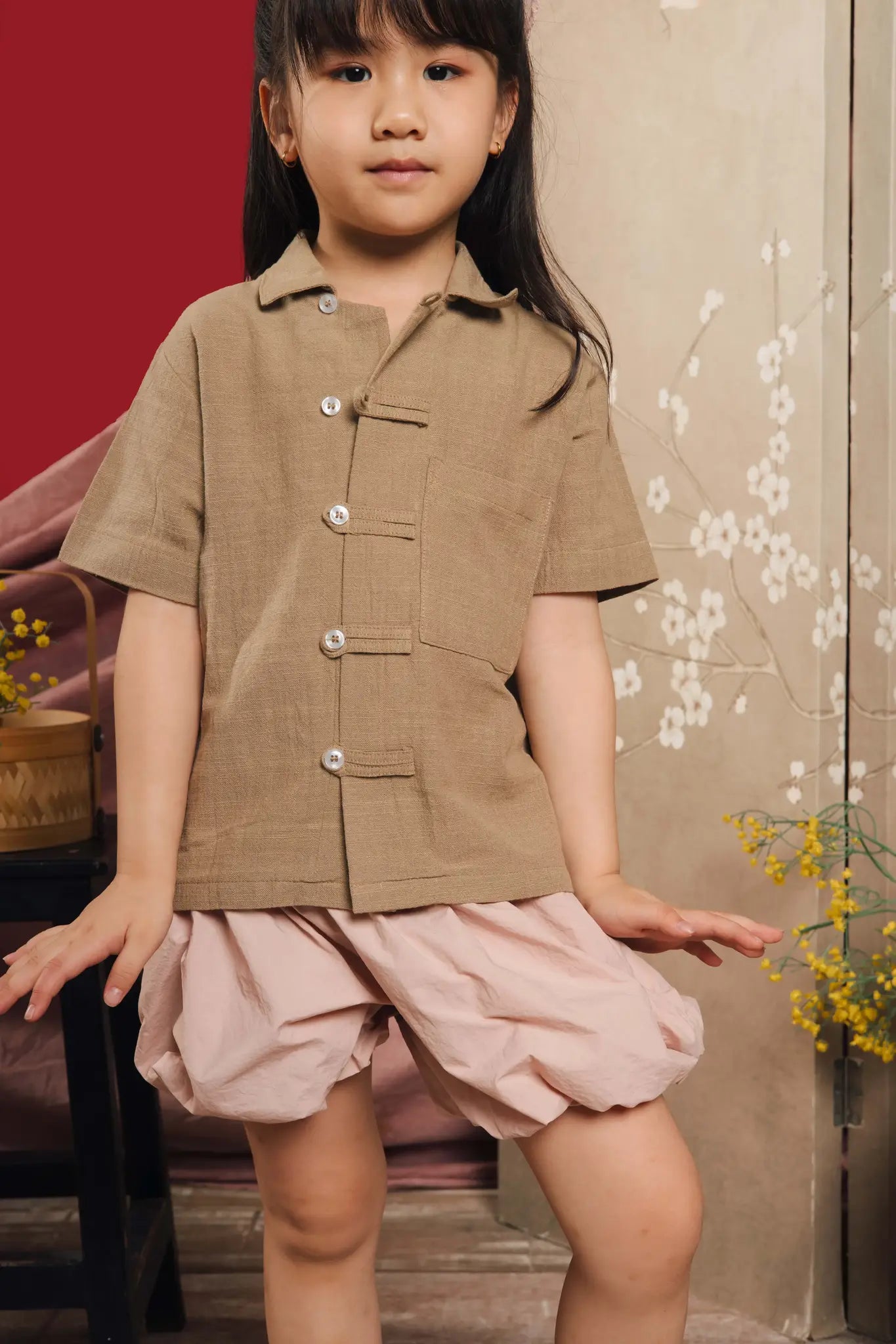 Tang Petite Shirt Bronze
