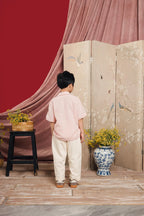 Foal Petite Embro Shirt Dusty Pink