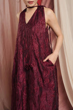 Roxie Dress Red Wine