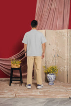 Stally Embro Shirt Sky