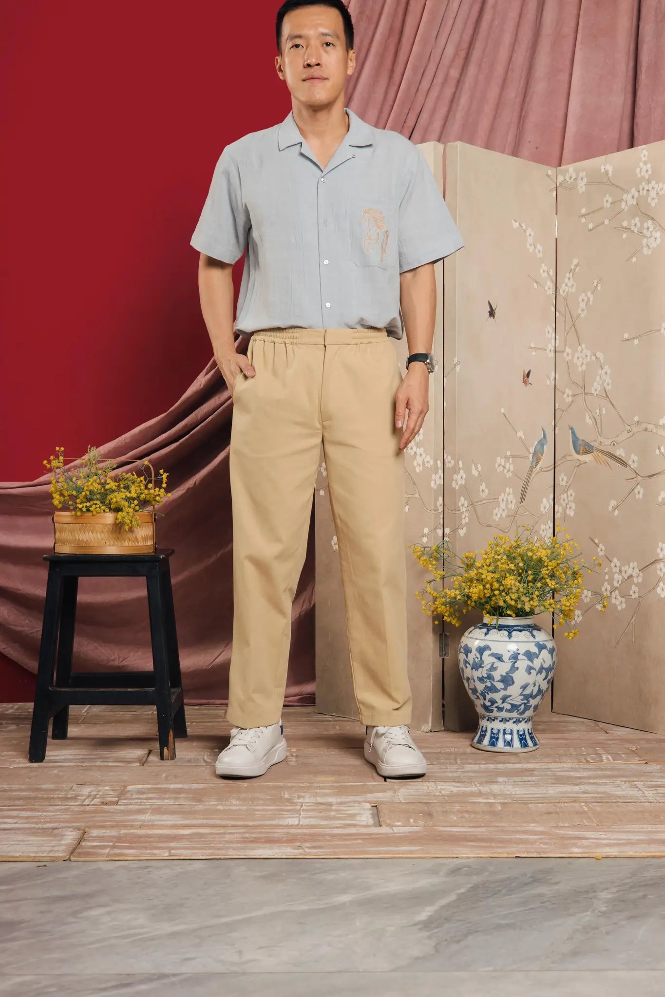 Jesse Long Pants Khaki Olive